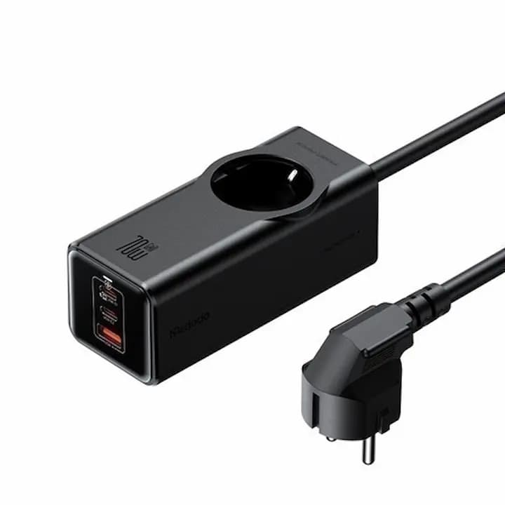 آداپتور شارژ و چند راهی محافظ برق 70 وات مک دودو مدل CH-4620