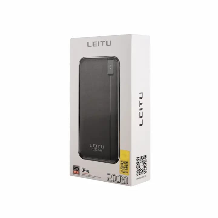 پاوربانک لیتو مدل LP-42 ظرفیت 20000 میلیآمپرساعت — تصویر ۲