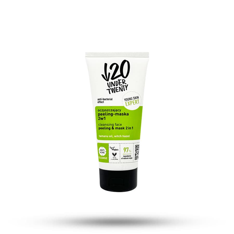 ماسک صورت لایه بردار 2 در 1 آندر توئنتی حجم 100 میل