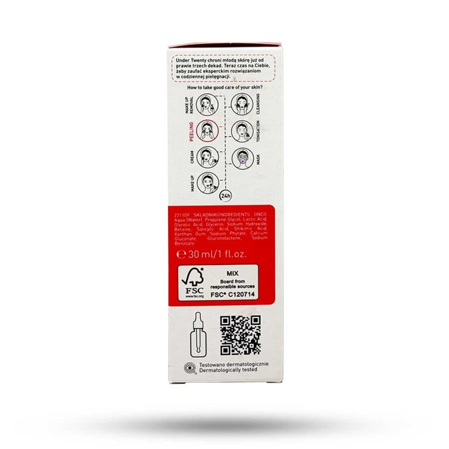 سرم ژل لایه بردار 15% AHA و BHA آندر توئنتی حجم 30 میل — تصویر ۴