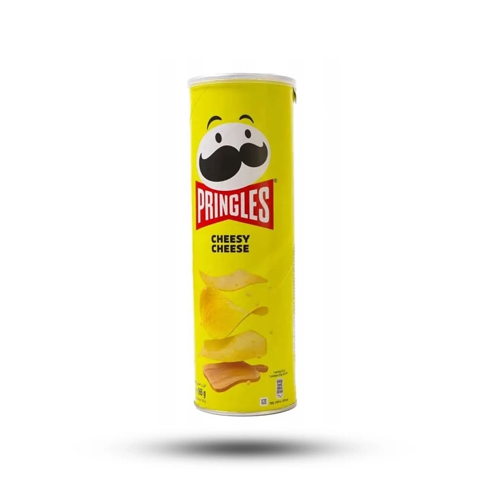 چیپس پرینگلز مدل Cheesy Cheese طعم پنیری بسته 165 گرم