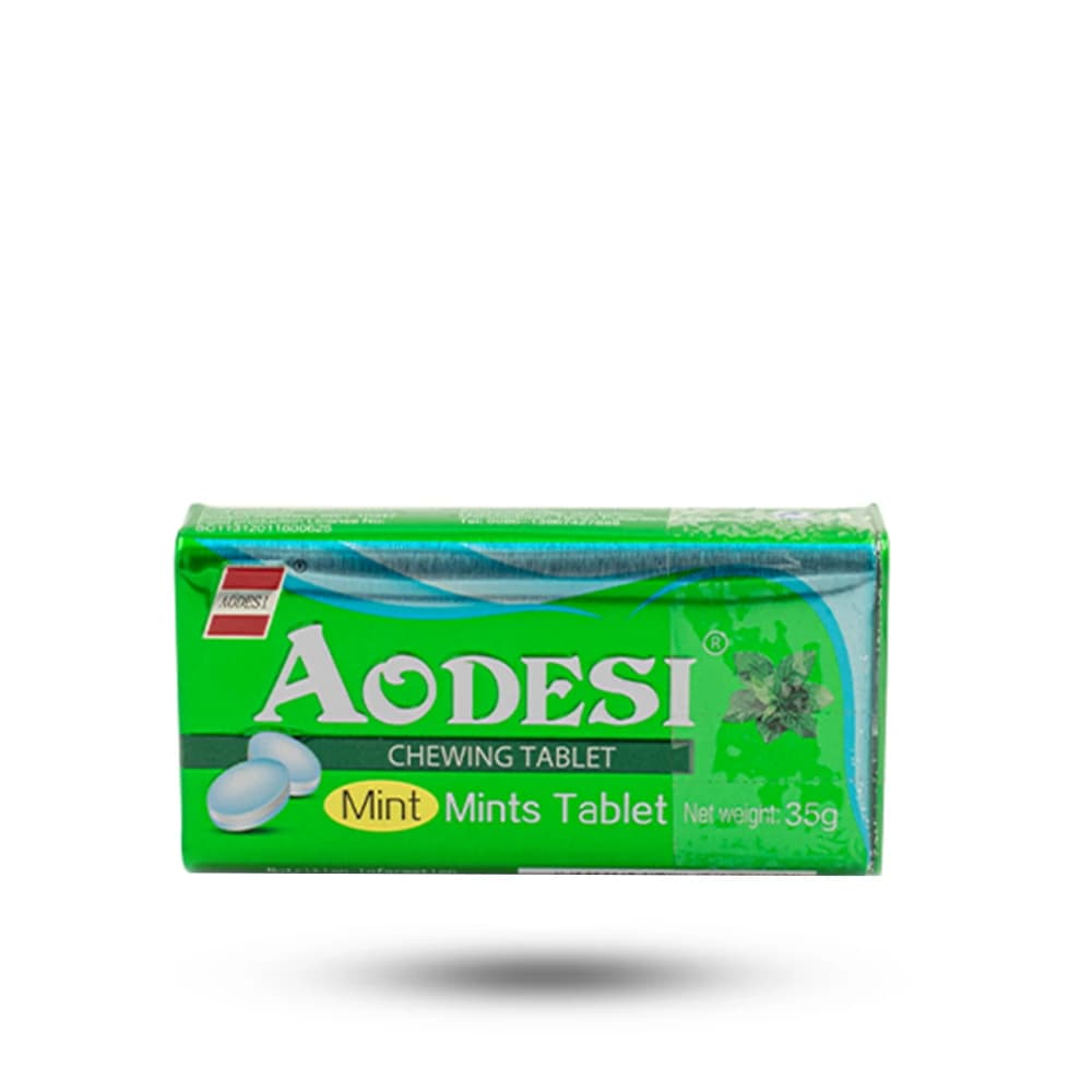 قرص خوشبو کننده دهان آئودسی Aodesi با طعم نعناع 35 گرم