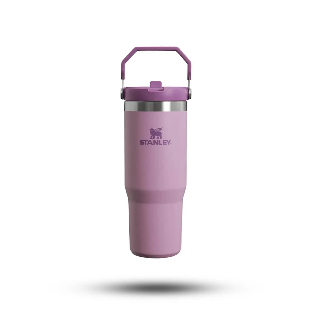قمقمه استنلی نی دار مدل THE ICEFLOW FLIP STRAW TUMBLER گنجایش 880 میلی لیتر — تصویر ۲