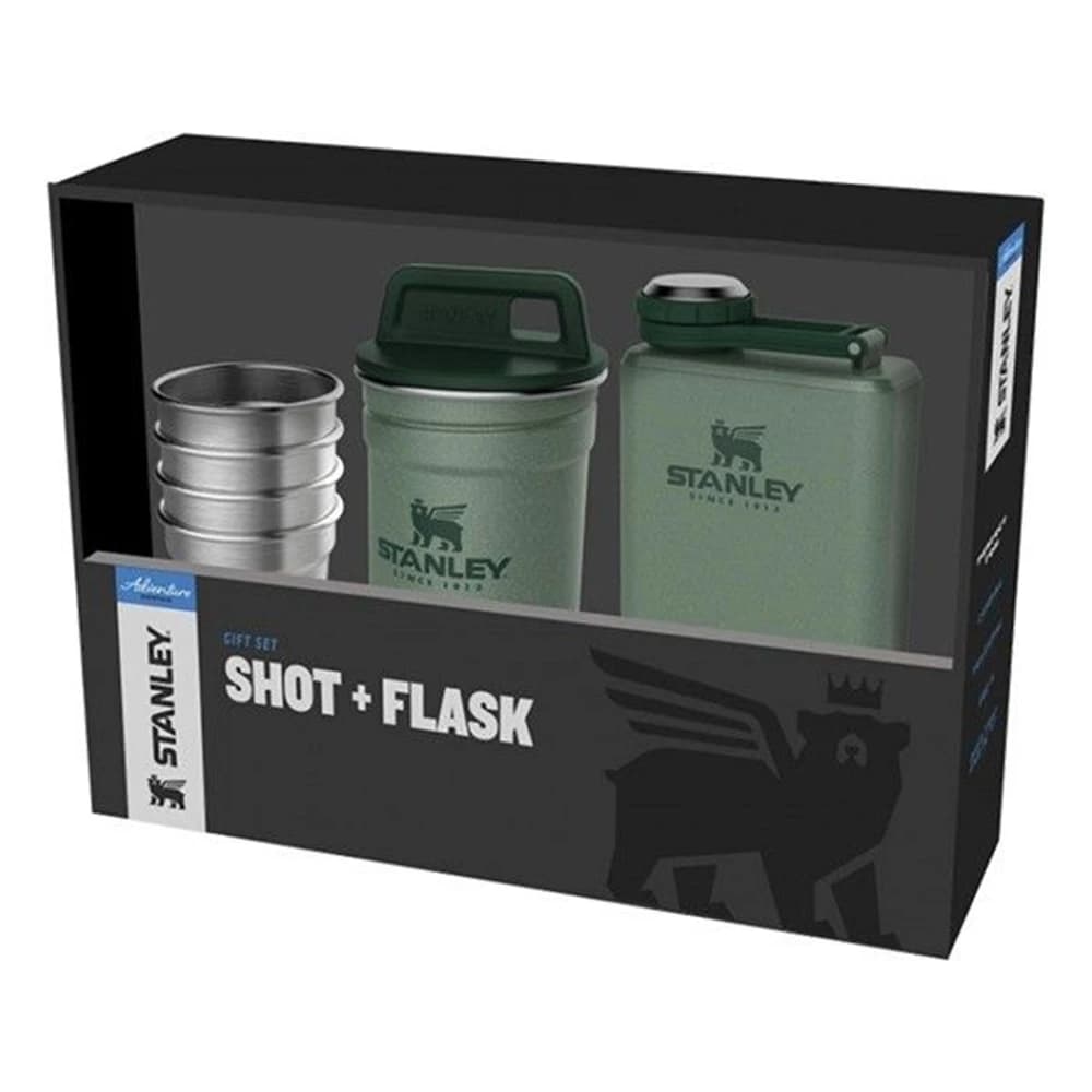 ست شات و قمقمه کتابی استنلی مدل shot glass + flask set — تصویر ۶