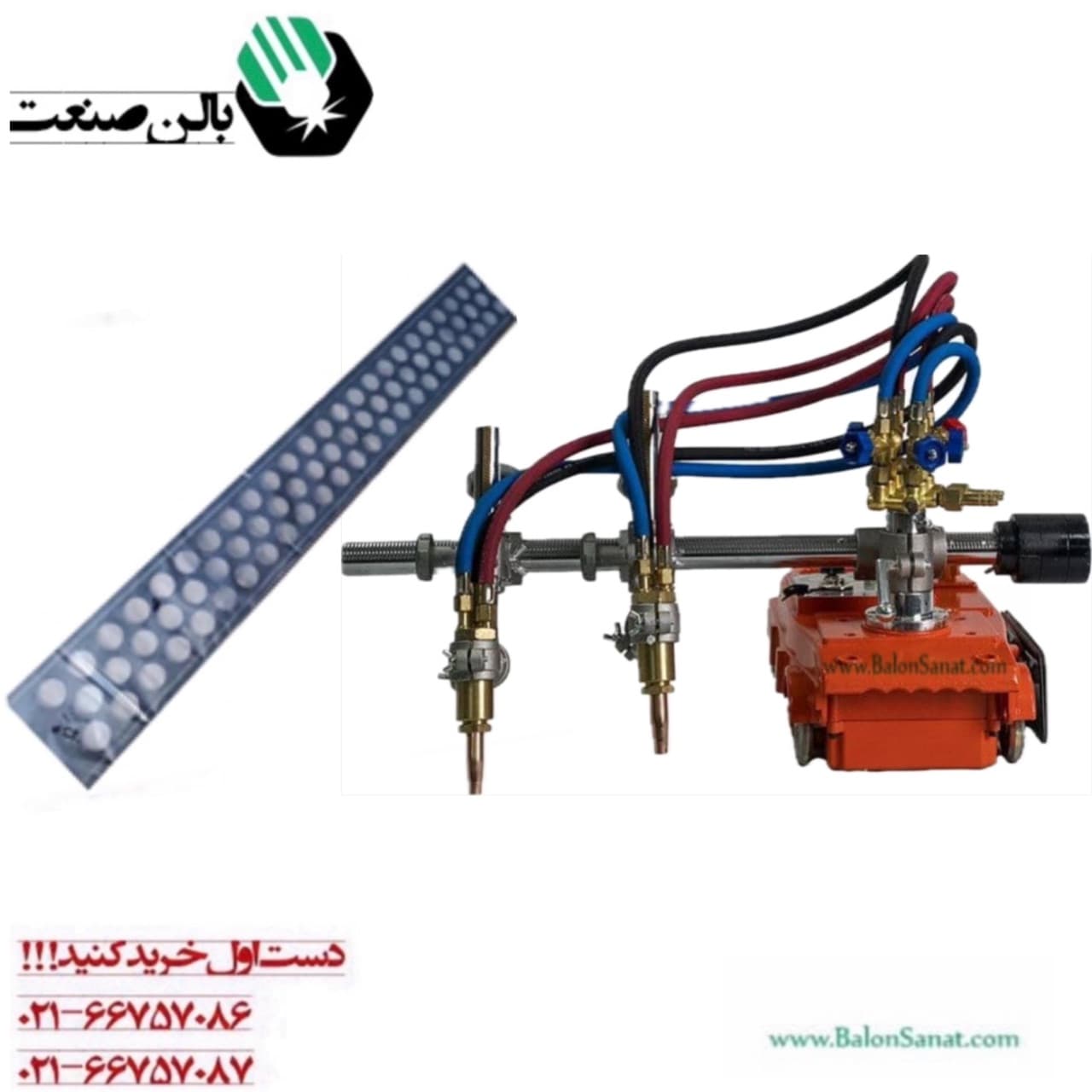 برش ریلی هوا گاز وینر دو فک مدل 100B-CG1