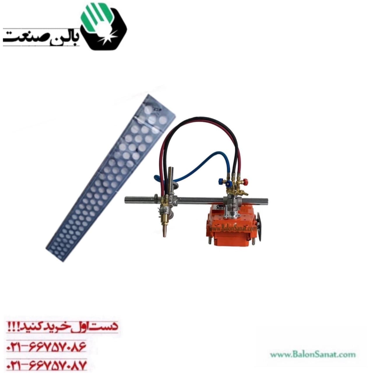 برش ریلی هوا گاز وینر تک فک مدل 30B-CG1