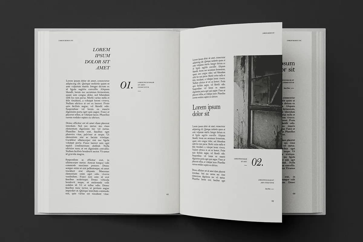 موکاپ کتاب A4 — تصویر ۶