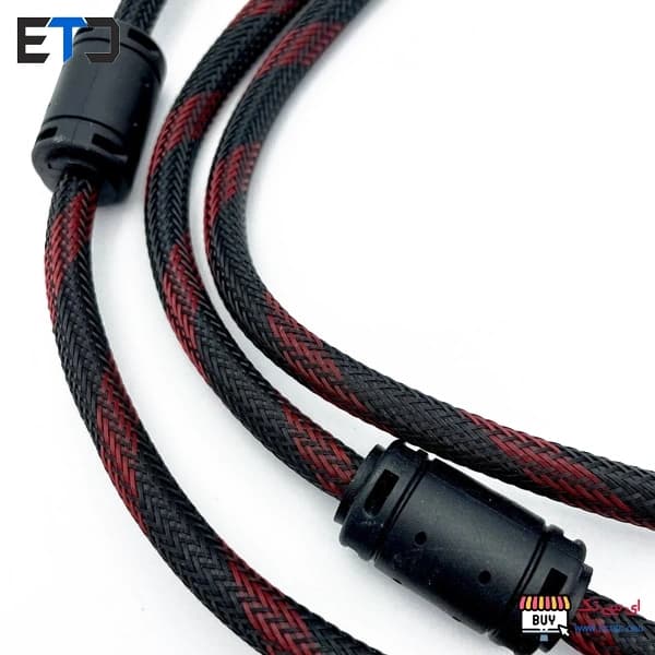 کابل HDMI ابریشمی نویز گیر 1.5m یک و نیم متری — تصویر ۶