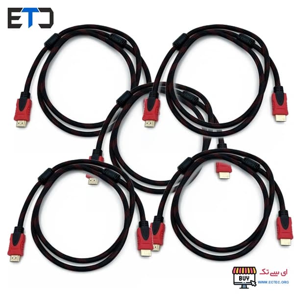 کابل HDMI ابریشمی نویز گیر 1.5m یک و نیم متری — تصویر ۷