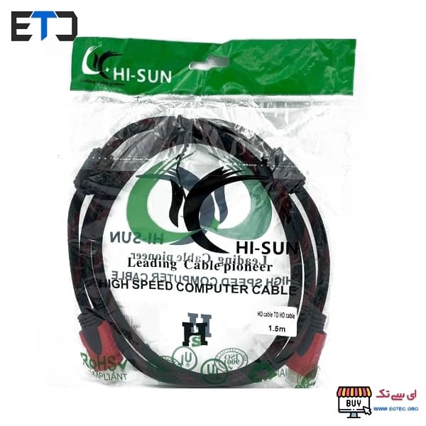 کابل HDMI ابریشمی نویز گیر 1.5m یک و نیم متری — تصویر ۸