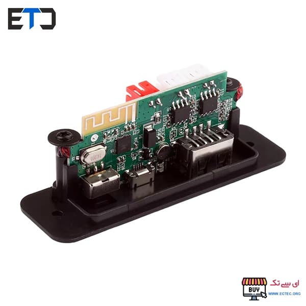 ماژول پلیر بلوتوث با آمپلی فایر JQ-D102BT | 6W | USB | 5V — تصویر ۲