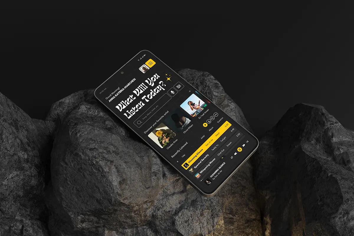 موکاپ گوشی Galaxy S24 — تصویر ۴