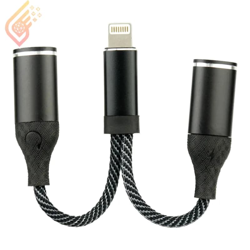 کابل تبدیل 2 به 1 درگاه لایتنینگ مدل SX-04 — تصویر ۴
