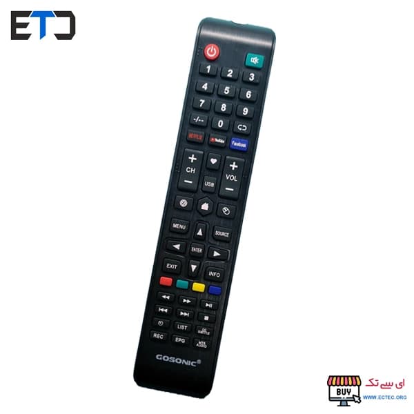 ریموت کنترل 1078 تلویزیون گوسونیک gosonic — تصویر ۲