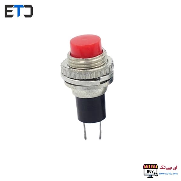 کلید فشاری 2 پایه گرد فلزی DS-316 — تصویر ۶