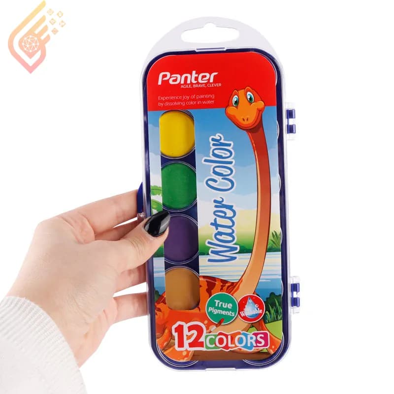 آبرنگ 12 رنگ پنتر مدل Panter PWC102 — تصویر ۲