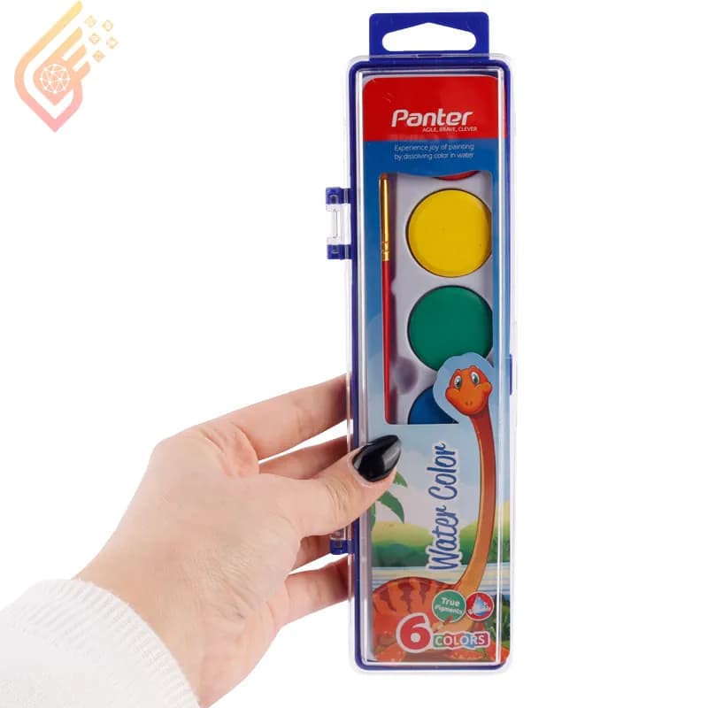 آبرنگ 6 رنگ پنتر مدل Panter PWC105 — تصویر ۳
