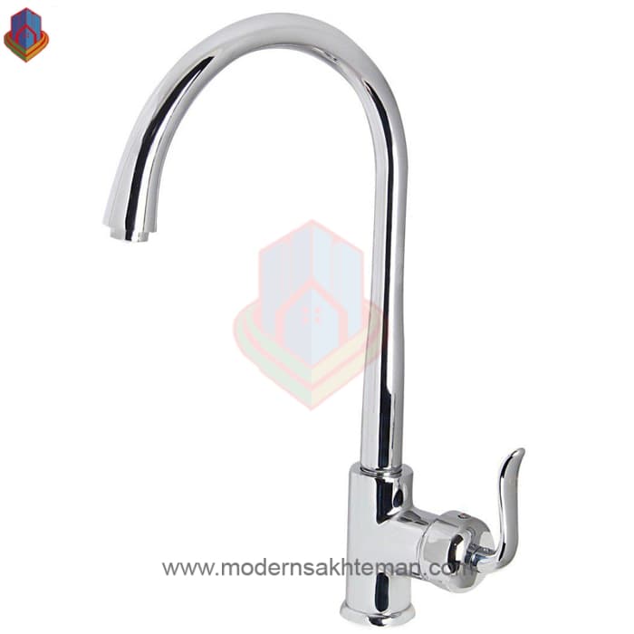 شیر ظرفشویی کرومات مدل آلفا