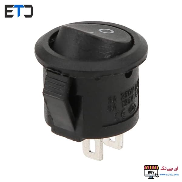 کلید راکر دو حالته گرد کوچک KCD11