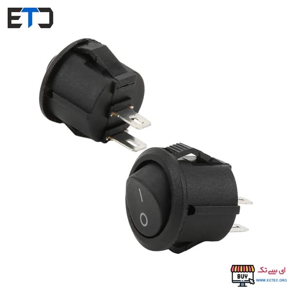 کلید راکر دو حالته گرد کوچک KCD11 — تصویر ۶