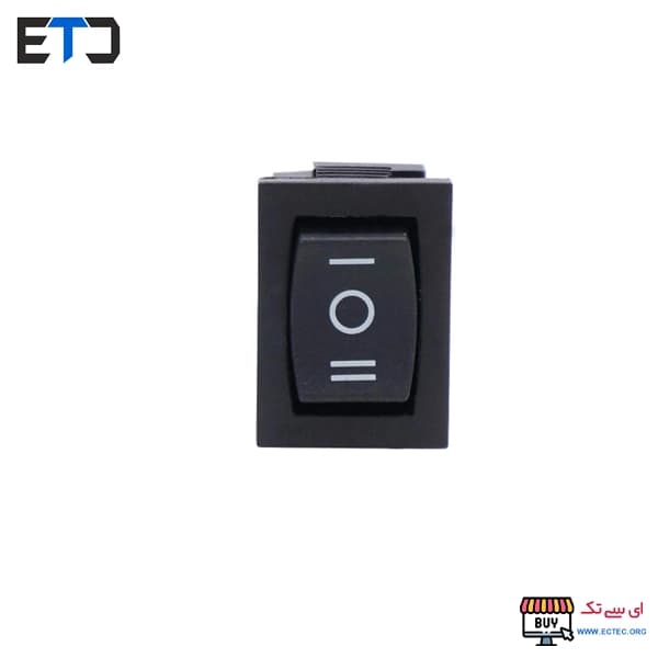 کلید راکر متوسط سه حالت 3 پایه KCD1-2 — تصویر ۴
