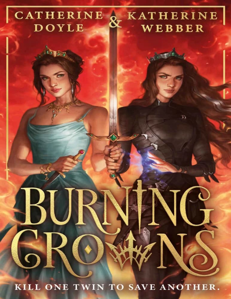 کتاب Burning Crowns (تاج‌های سوزان) نسخه انگلیسی PDF
