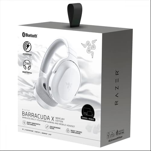 هدفون گیمینگ ریزر مدل Razer Barracuda X Mercury Edition — تصویر ۲