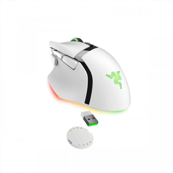 ماوس گیمینگ ریزر مدل Razer basilisk v3 pro white edition — تصویر ۶