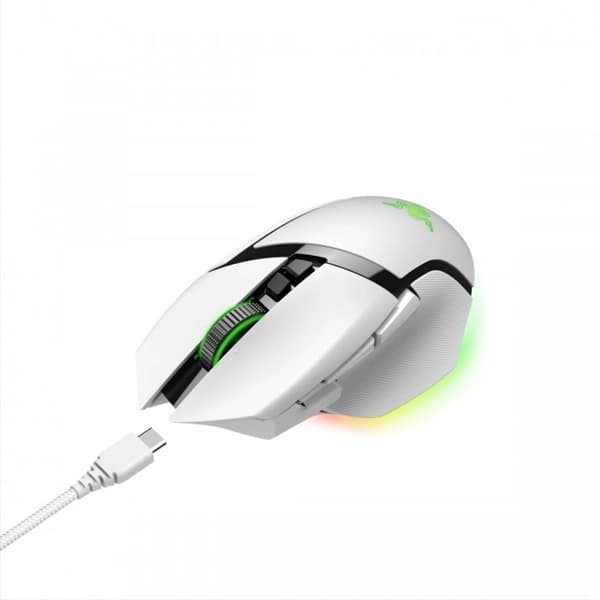 ماوس گیمینگ ریزر مدل Razer basilisk v3 pro white edition — تصویر ۷