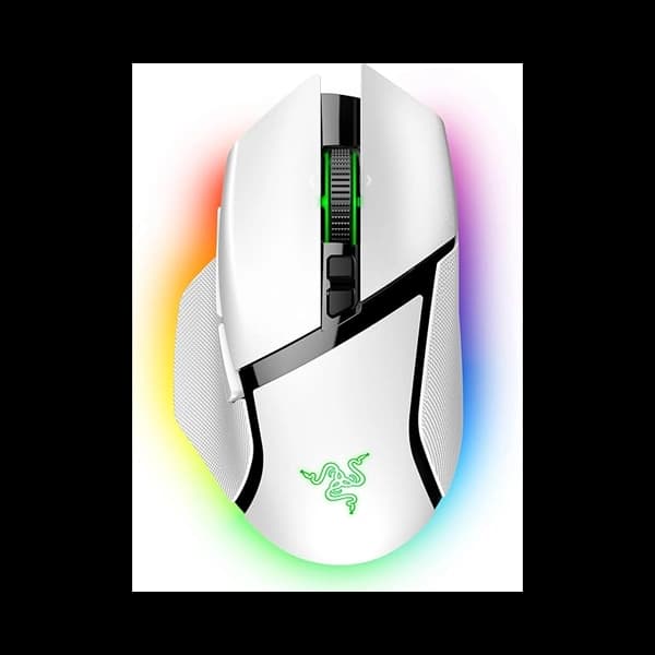 ماوس گیمینگ ریزر مدل Razer basilisk v3 pro white edition — تصویر ۳