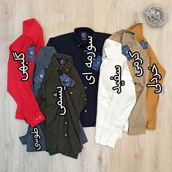پیراهن کتان شسته DANIEL — تصویر ۹