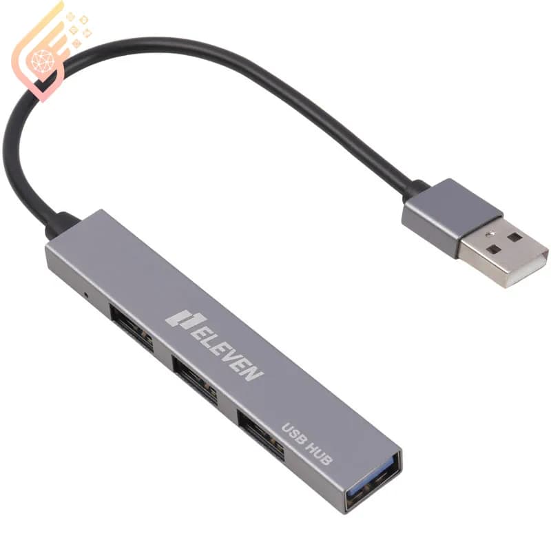 هاب ایلون Eleven H202 USB2.0 4Port — تصویر ۲