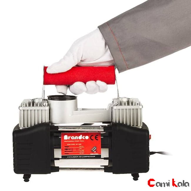 کمپرسور هوا دو سیلندر Brandco Air Compressor — تصویر ۸