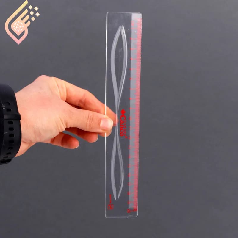خط کش پلاستیکی کنکو Canco 20cm — تصویر ۲