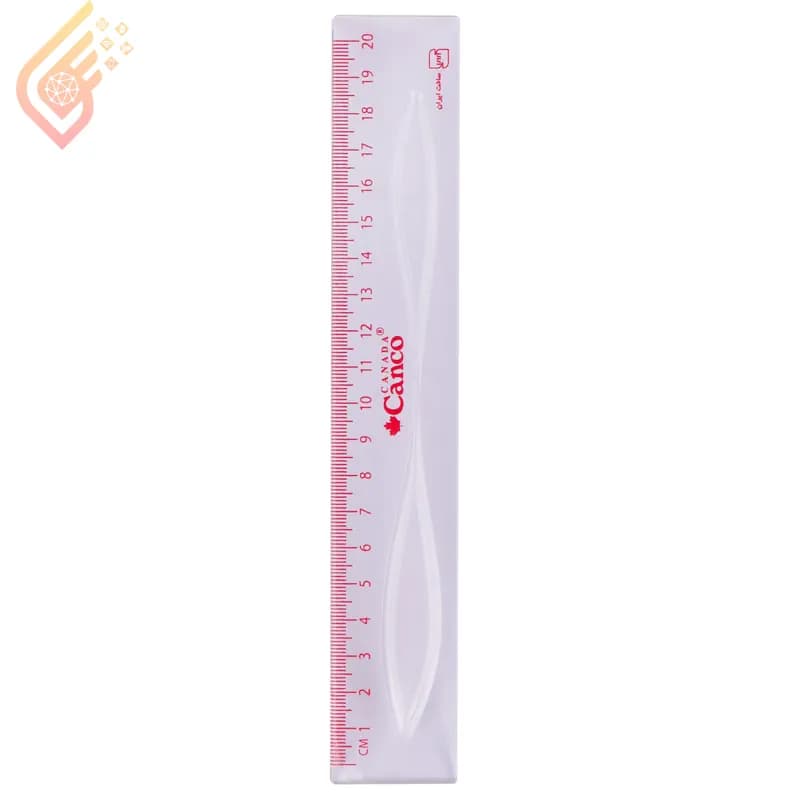 خط کش پلاستیکی کنکو Canco 20cm