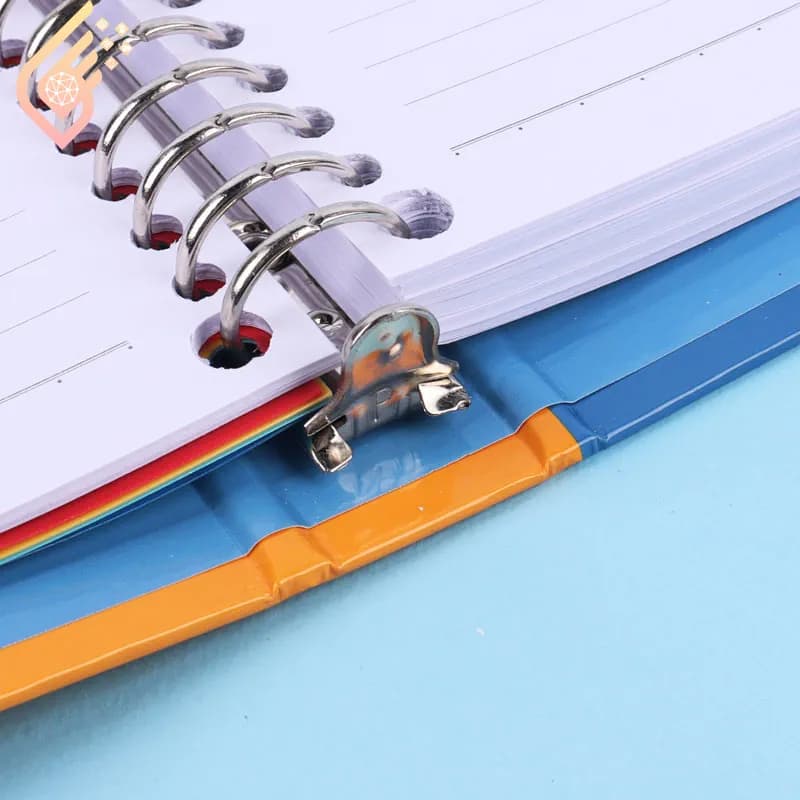 دفتر کلاسوری 100 برگ جلد سخت پاپکو مدل Papco PN-6180 — تصویر ۲