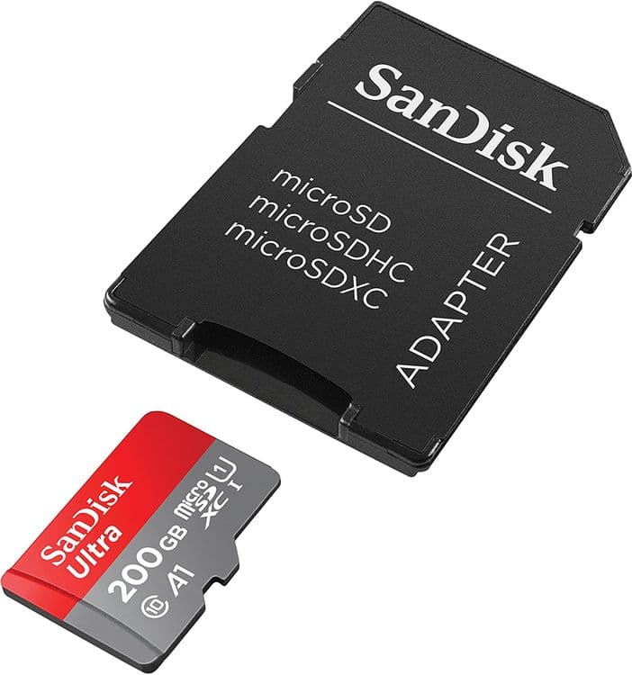 مموری میکرو اس دی 200 گیگ Sandisk microSD 200 GB — تصویر ۳