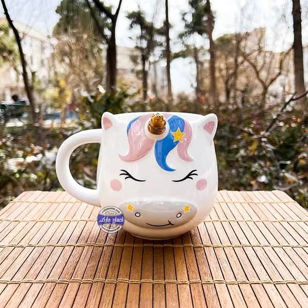 ماگ سرامیکی طرح یونیکورن — تصویر ۲