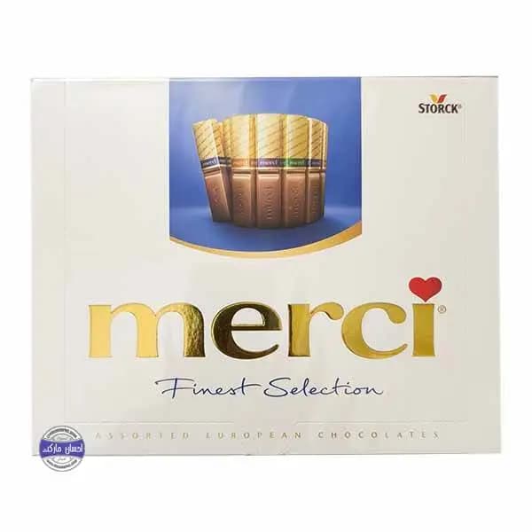 شکلات کادویی مرسی 4 طعم 250 گرم
