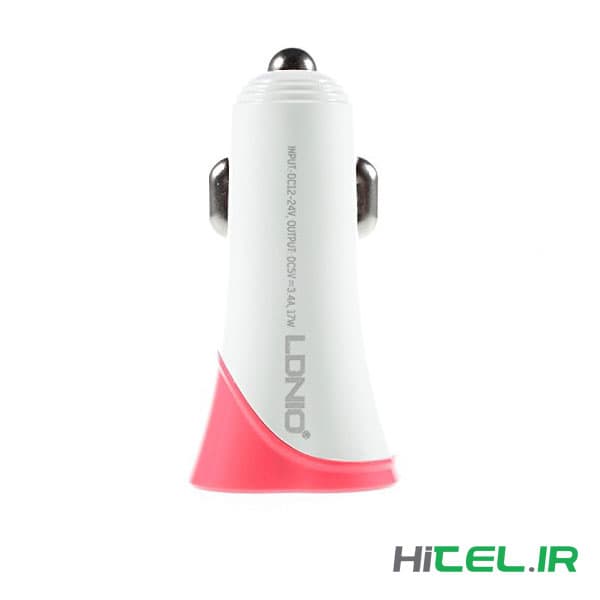 شارژر فندکی دو پورت LDNIO C332 Dual USB Car Charger — تصویر ۶