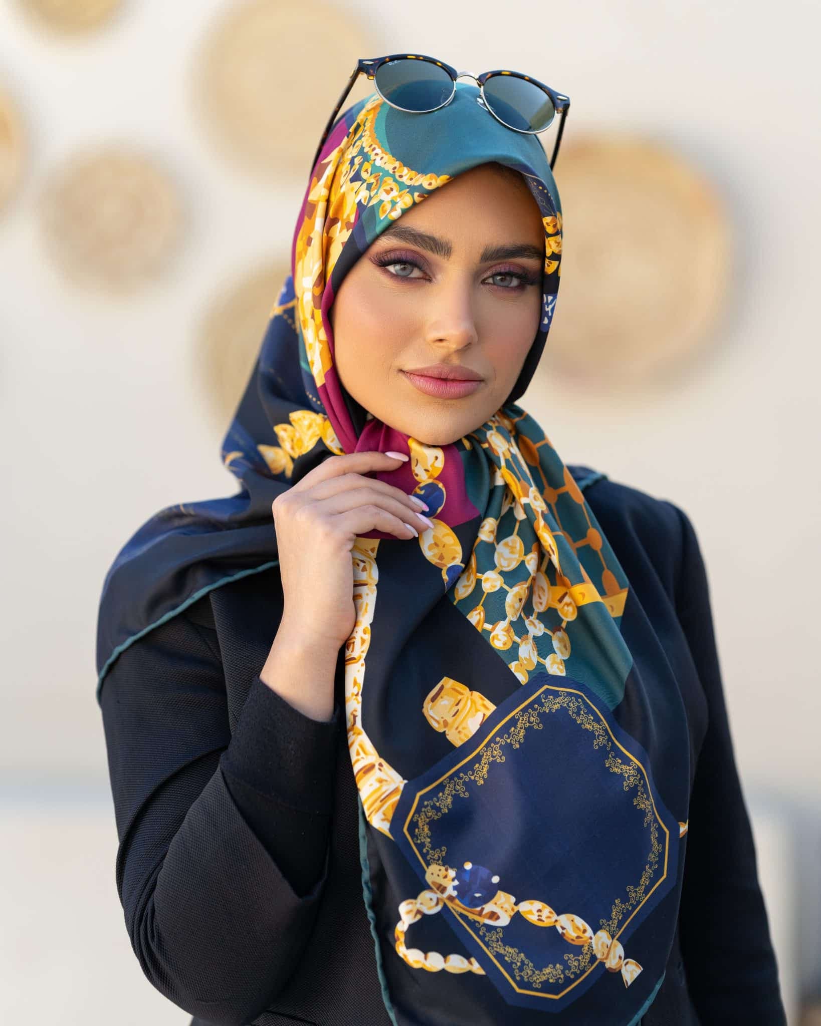 روسری ابریشم توییل ۸۴۷