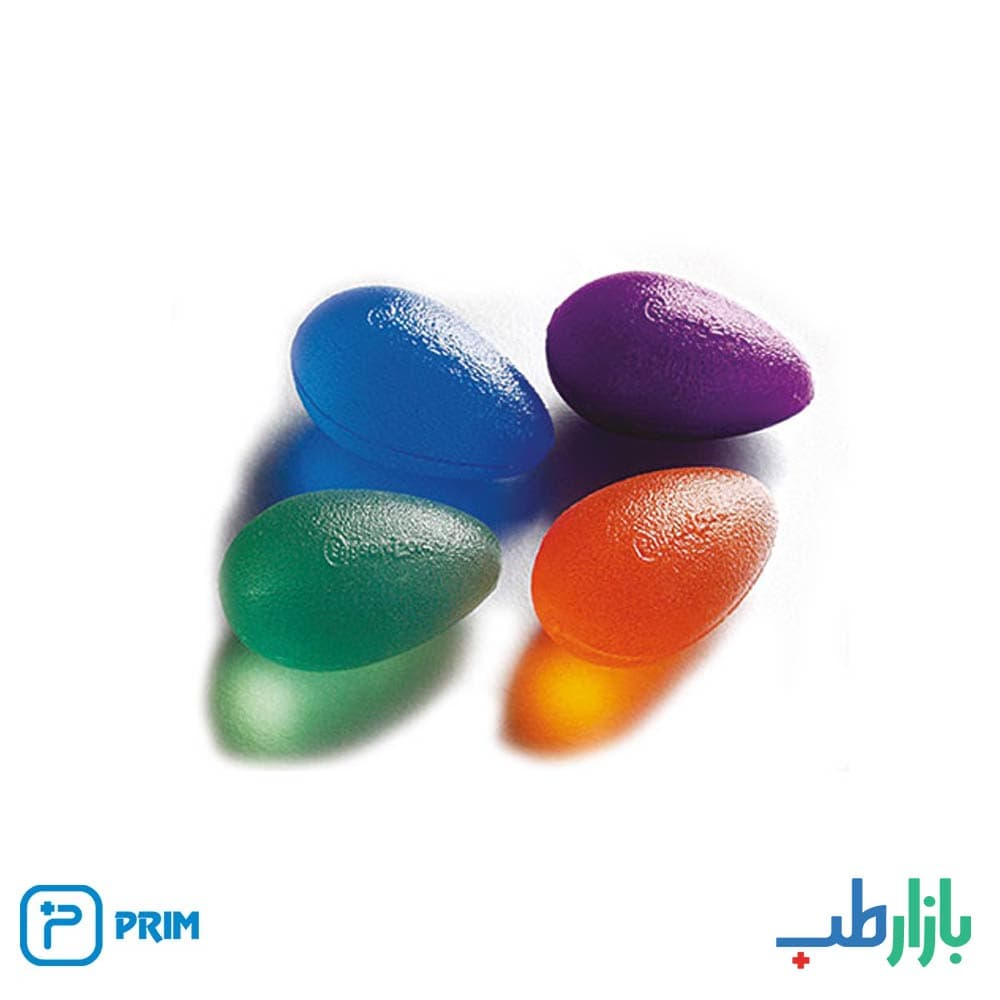توپ تقویت مچ دست سیلیکونی بیضی پریم مدل P424