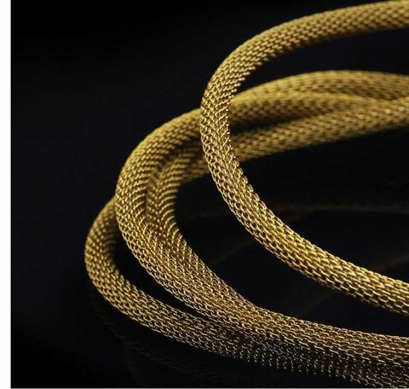 کابل زنجیری فلزی آیفون rock metal lighting data cable — تصویر ۵