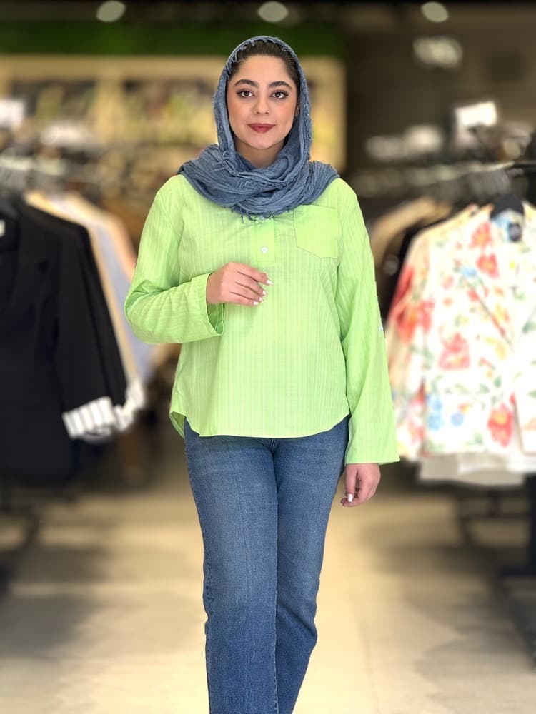 شومیز زنانه مدل آسمان