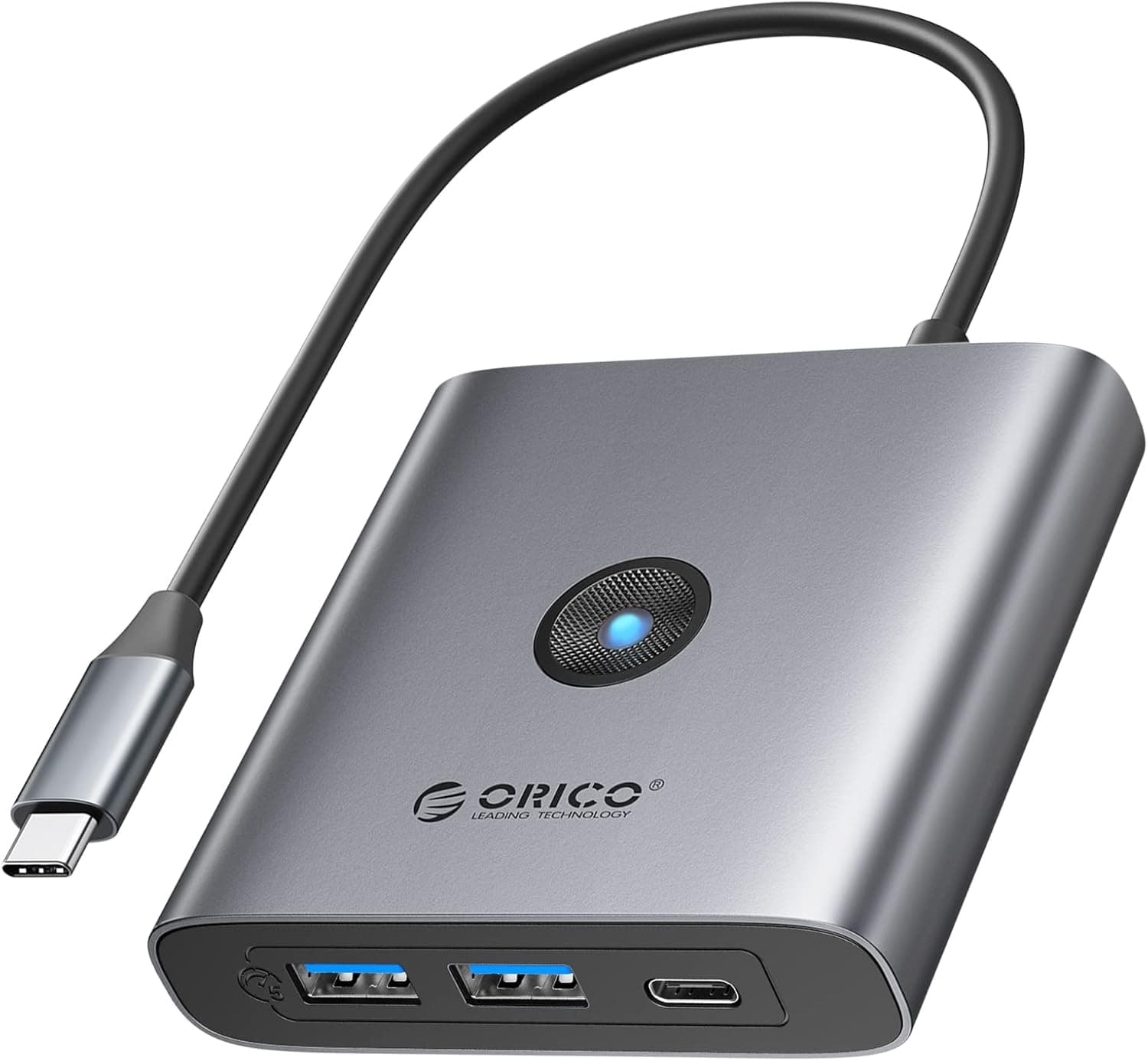 هاب تایپ‌ سی ۶ کاره اوریکو FAX3-6PCR با HDMI 4K و PD 100W