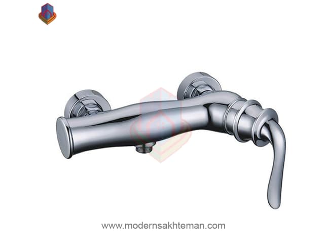 شیر توالت کرومات مدل پاریس