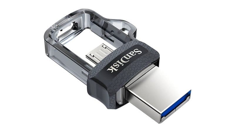 فلش مموری 128 گیگابایت SanDisk Ultra Dual Drive M3.0