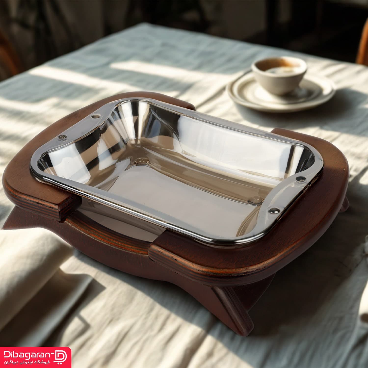 سوفله خوری مستطیل ایندو وود کد 9914/3 — تصویر ۳