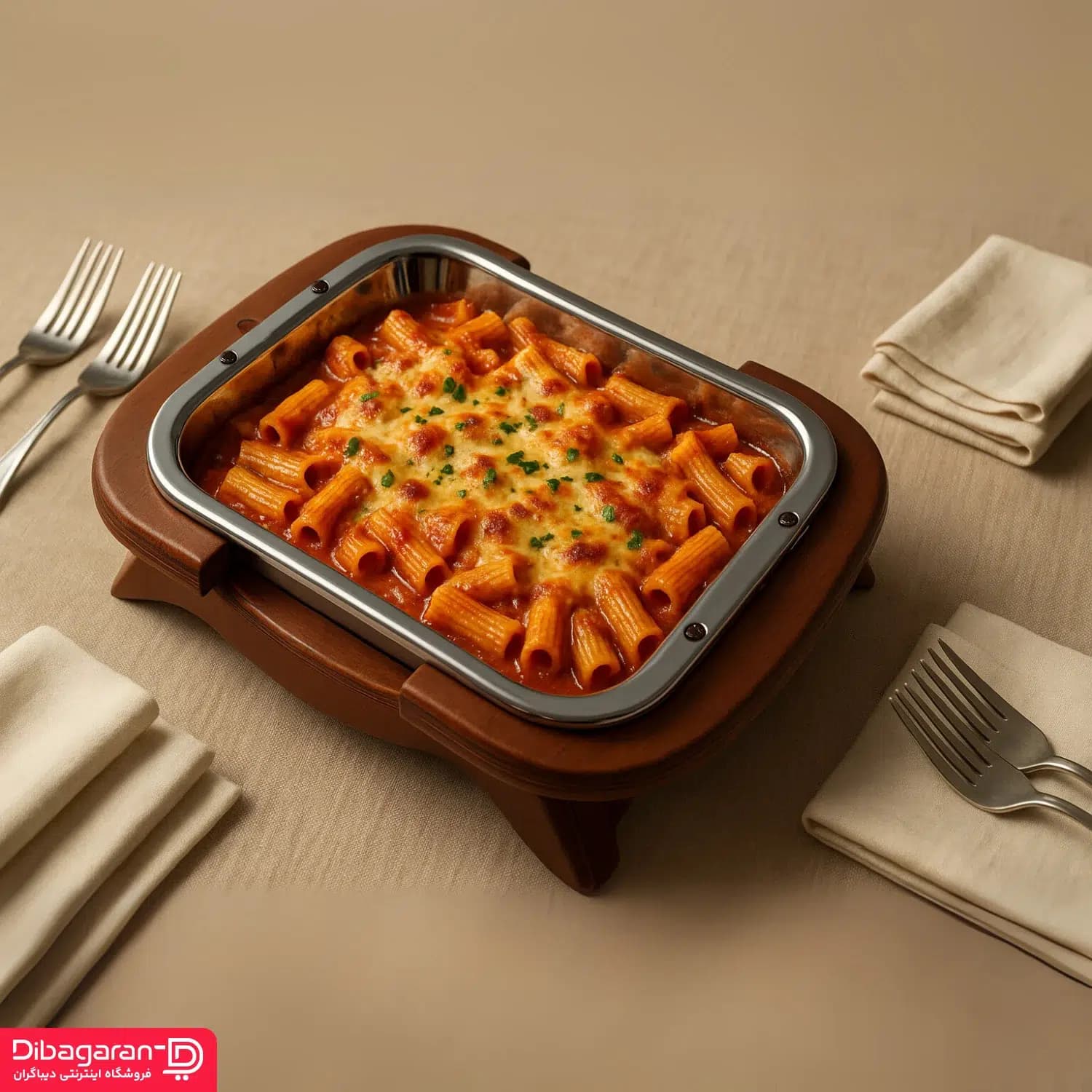 سوفله خوری مستطیل ایندو وود کد 9914/3