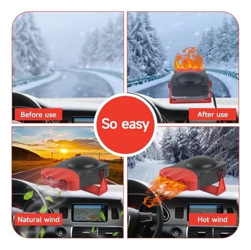 بخاری و فن فندکی 12 ولت خودرو Demister مدل 176379 — تصویر ۹